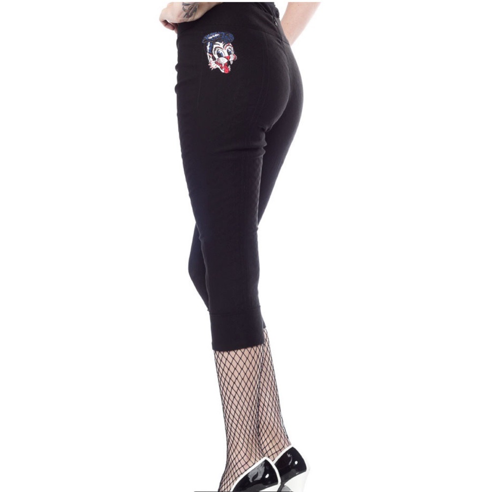 Sourpuss Stray Cat pedal pushers (Capri pants)